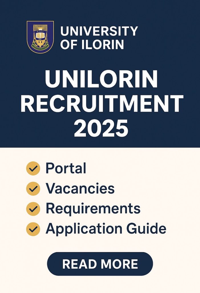 Unilorin Recruitment 2025